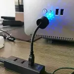 USB Sese Duyarlı 8 Farklı Mod Işıklı LED Atmosfer Işığı – Ambiyans Aydınlatması-4