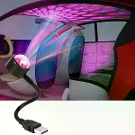 USB Sese Duyarlı 8 Farklı Mod Işıklı LED Atmosfer Işığı – Ambiyans Aydınlatması-1
