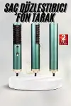 Fön Tarak Saç Düzleştirici Saç Kurutma Makinesi Sıcak Hava Fırçası-3