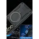 Samsung Galaxy A05s Kılıf Joy Lens Standlı Kapak - Lacivert-4