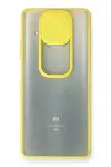 Xiao 10T Lite Kılıf Palm Buzlu Kamera Sürgülü Silikon - Sarı-2