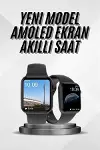 Akıllı Saat Çok Fonksiyonlu Uyku Takibi Adımsayar Nabız Ölçer Arama Cevaplayan-2
