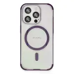 Joko Apple İphone 15 Pro Hilton Magsafe Kapak - Derin Mor-1