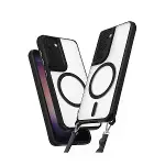Samsung Galaxy S23 Plus Kılıf Enka Magsafe Silikon Kılıf - Siyah-1