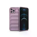 Apple İphone 12 Pro Kılıf Optimum Silikon - Mor-1