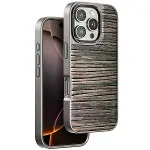 Venco Apple İphone 16 Pro Wave Kapak - Kahverengi-1