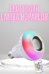 Bluetooth Hoparlör Akıllı Rgb Led Işık Renk Değiştirme Ses Bombası Ampül Görünümlü-1