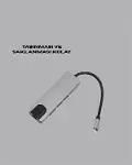 Type‑C Dönüştürücü – 2×USB3.0, SD/MS, 4K HD & RJ45 ile Profesyonel Kullanım-2