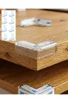 Masa Köşe Koruyucu 8 Li Set Bebek Çocuk Güvenlik Köşe Koruma Aparatı-1