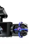 Araç İçi Full Hd Kamera Ön ve Arka Kameralı Ekranlı Araç Kamerası-3