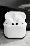 Beyaz Yeni Nesil Pro Bluetooth Kulaklık Yüksek Ses Kaliteli ANC Özelliği-3