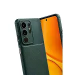 Vivo Y29 4g Auto Focus Karbon Kapak - Koyu Yeşil-4