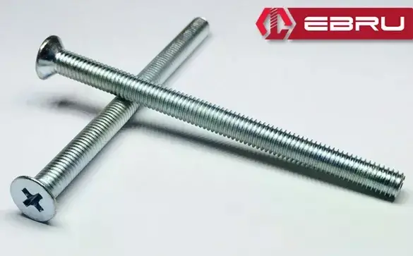 Yhb Göbek Kilit, Barel Vidası M5x100 - 100 Adet