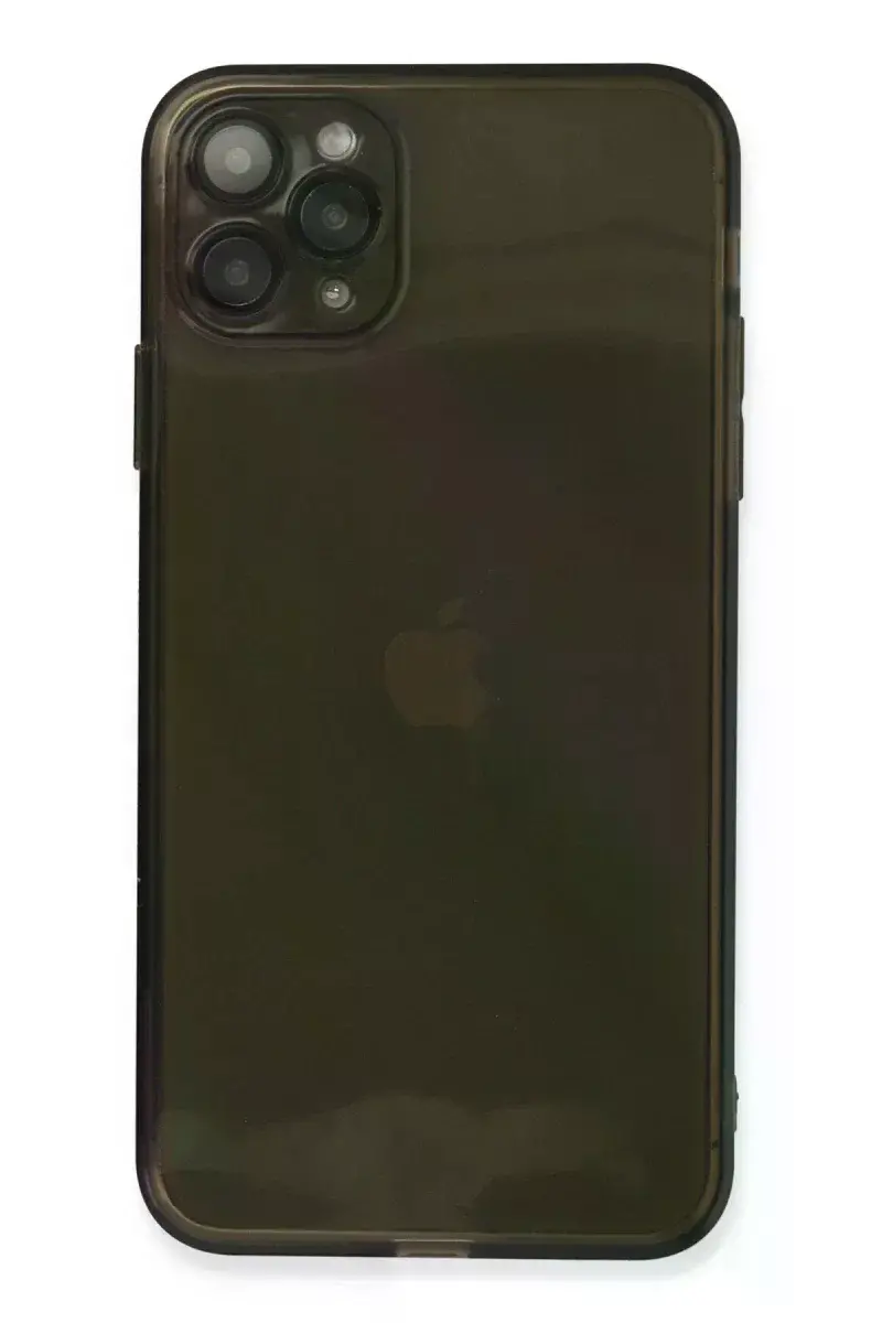 Apple iPhone 11 Pro Kılıf Fly Lens Silikon - Siyah