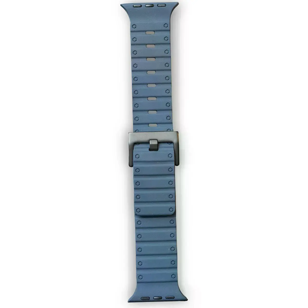 Apple Watch 42mm Magnus Mıknatıslı Silikon Kordon (saat Değildir) - Mavi