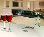 Sihirli İlüzyon Zincir Uçan Şişe Eşya Tutucu Aparat Chain Holder-2