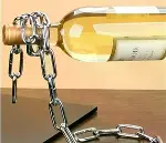 Sihirli İlüzyon Zincir Uçan Şişe Eşya Tutucu Aparat Chain Holder-3