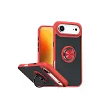 Apple İphone 17 Air Montreal Yüzüklü Silikon Kapak - Kırmızı-1