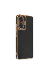Realme C55 Kılıf Volet Silikon - Siyah-4