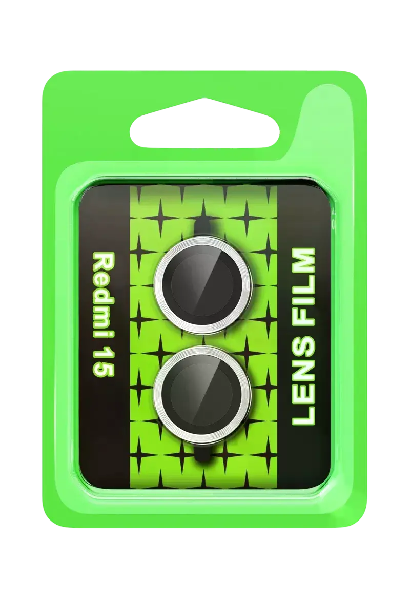 Xiao Red 15 4G Raze Metal Kamera Lens - Gümüş