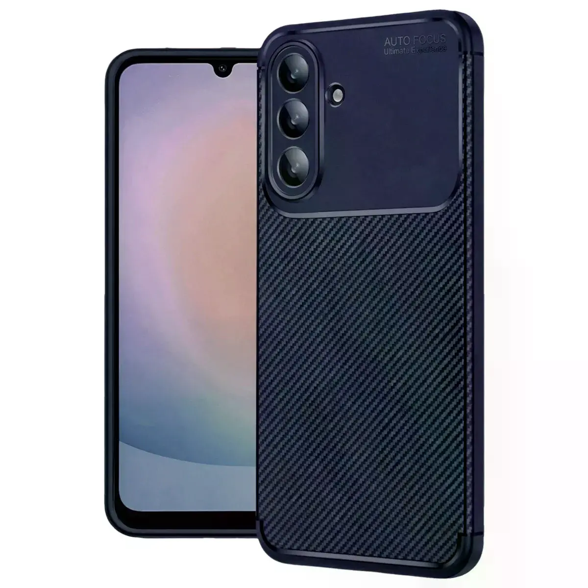 Samsung Galaxy A37 5g Auto Focus Karbon Kapak - Lacivert