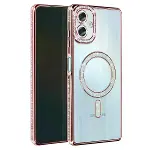 Samsung Galaxy A07 4g Joke Simli Magneticsafe Kılıf - Pembe-1