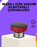 Vakumlu Masaj Aleti Çok Kademeli Emme Isıtmalı Ev Tipi Terapi-2