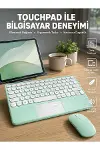 Profesyonel Wifi Q Klavye Bluetooth Klavye Touchpad 10.8 Inç Yeni Nesil-1
