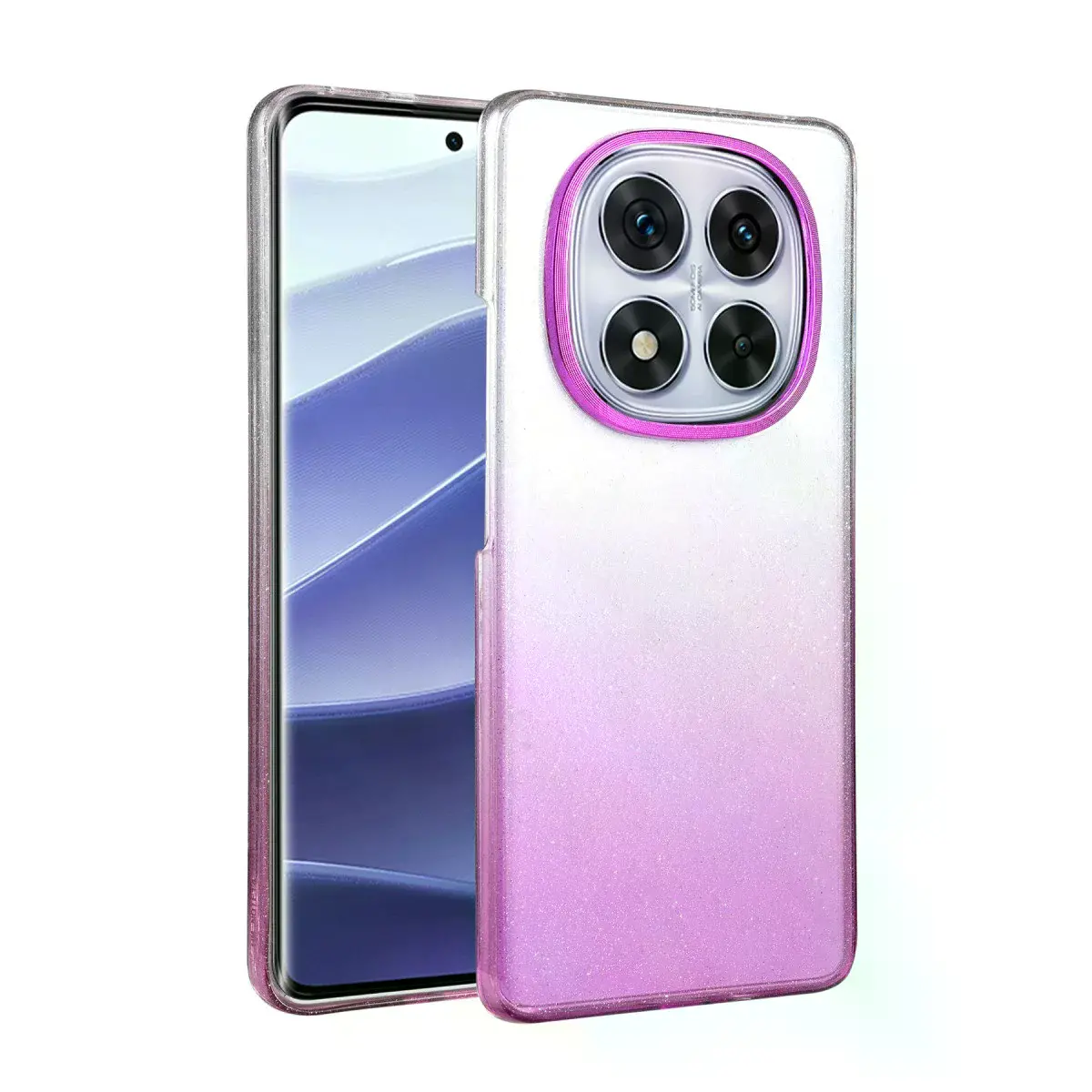 Xiao Red Note 14 Pro Plus Glossy Kapak - Mor