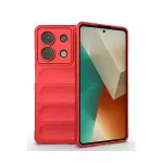 Xiao Poco X6 Kılıf Optimum Silikon - Kırmızı-1