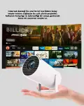 2.4G Kablosuz Destekli Oyun ve Film Projeksiyonu Ev Kullanımı İçin-4
