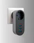 Termal Akım Korumalı 3 USB'li Güvenli Priz – Akıllı Akım Dengeleme-4