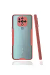 Tecno Camon 16 Kılıf Platin Silikon - Pembe-1