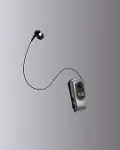 Profesyonel Bluetooth Kulaklık – Klipsli, Titreşimli, Dijital Göstergeli-3