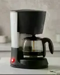 1.2 Litre Filtre Kahve Makinesi Damlama Emniyetli Cam Karaflı-1