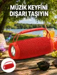 Çevreleyen Sesli RGB Destekli Kablosuz Taşınabilir Hoparlör Yeni Nesil-1
