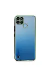 Realme C25Y Kılıf Razer Lensli Silikon - Yeşil-3