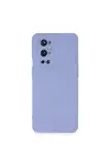 One Plus 9 Pro Kılıf Nano içi Kadife Silikon - Lila-2