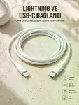 Type-C Ligtning 30W İOS Şarj Kablosu Hızlı Şarj Kablosu-1