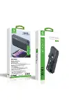 10000 mAh cro Type-C USB Lightning 4 Kablolu Hızlı Kablosuz Şarj Powerbank-3