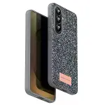 Onegif Samsung Galaxy A17 5g Bright Simli Kapak - Gümüş-1