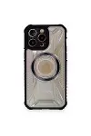 Apple iPhone 12 Pro Kılıf Prag Magneticsafe Kapak - Siyah-1