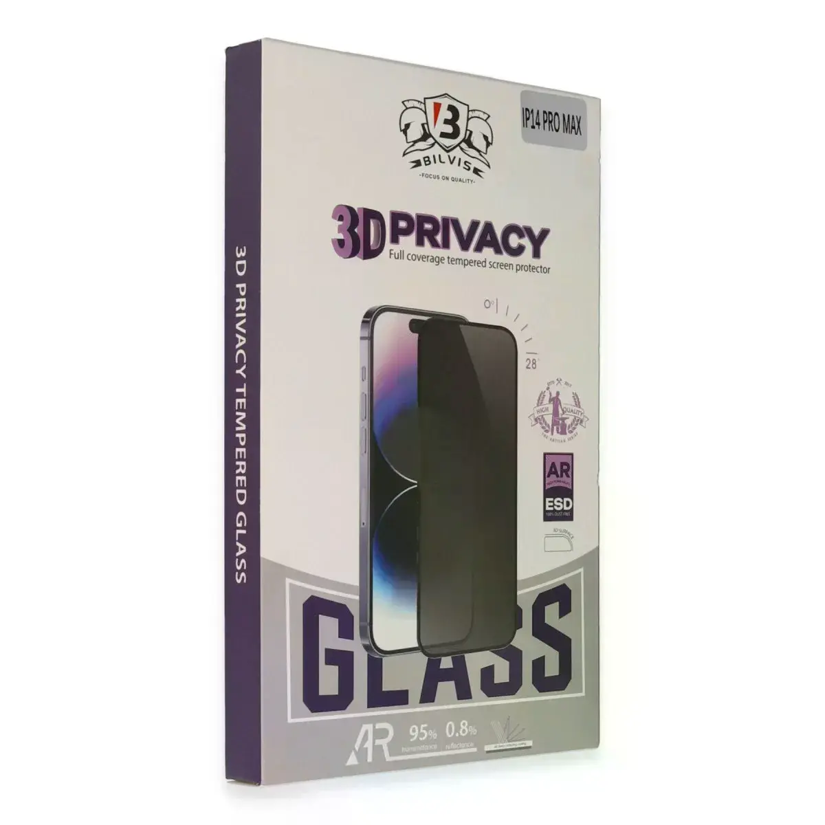Samsung Galaxy S24 Ultra Bilvis 3d Hayalet Cam Ekran Koruyucu