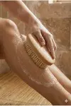 Doğal Vücut Fırçası – Kuru Fırçalama, Masaj ve Peeling Etkili Cilt Bakım Fırçası-3