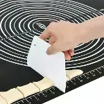 Silikon Çok Amaçlı Geniş Hamur Matı Hamur Açma Matı 40*50 cm-4