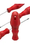 Düz ve Yıldız Başlıklı 7li Tornavida Seti Ergonomik Tutma-2