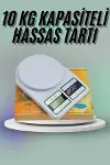 Mutfak Tartısı Dijital Göstergeli Hassas Tartı 10 Kg Kapasiteli-1