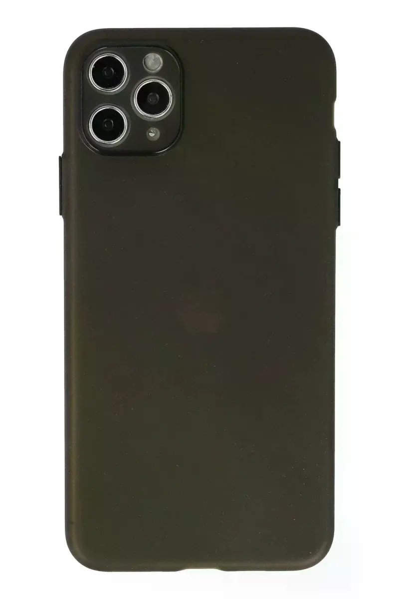 Apple iPhone 11 Pro Max Kılıf Puma Silikon - Gri