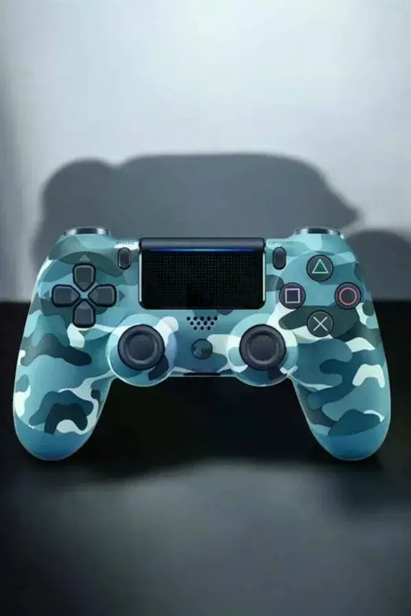 PS4 Oyun Kolu Kamuflaj Desenli Joystick