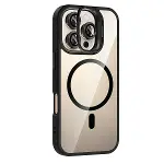 Joko Apple İphone 16 Pro Max Rem Lensli Magsafe Standlı Kapak - Siyah-2
